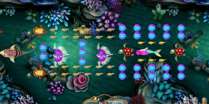 Game bắn cá online với lượng người chơi đông đảo